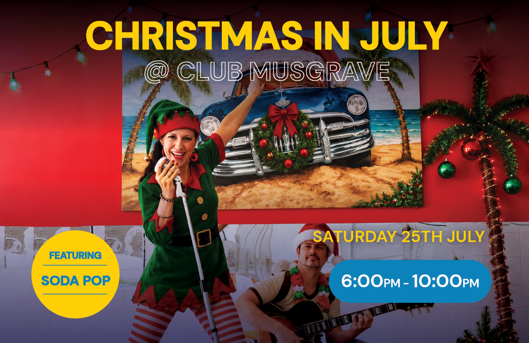 Christmas in July with Soda Pop