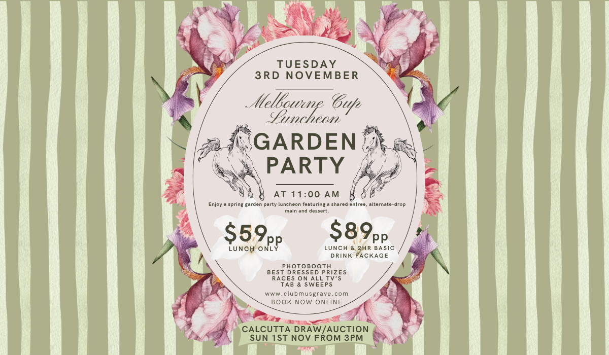 Melbourne Cup Garden Party Luncheon 2026