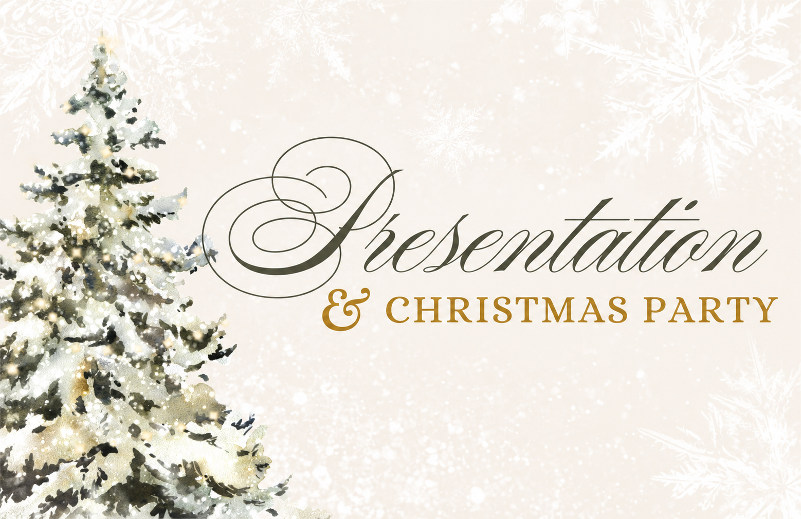 Presentation & Christmas Party